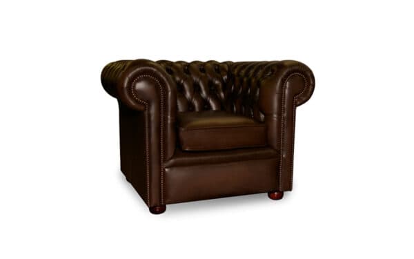 Buckingham Tudor Chair in Antique Brown