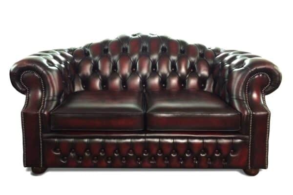 Oxford 2 Seater in Antique Red