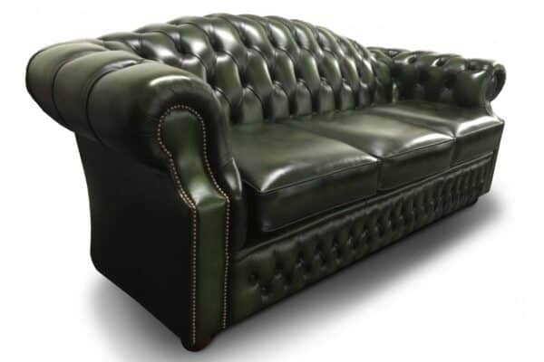 Oxford 3 Seater in Antique Green