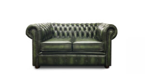 Chesterfield Tudor Green 2 Seater