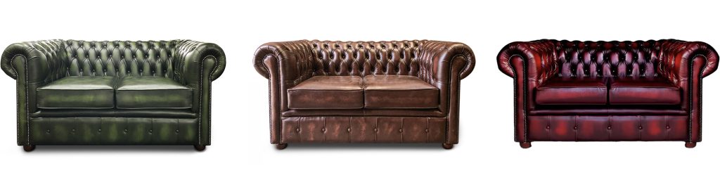Chesterfield Tudor 2 Seater in 3 Colourways