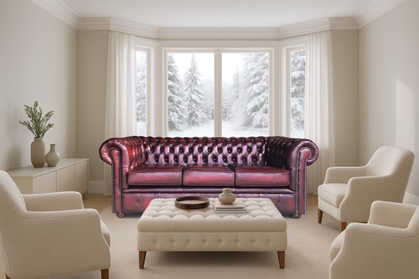Chesterfield Tudor 3-Seater Sofa